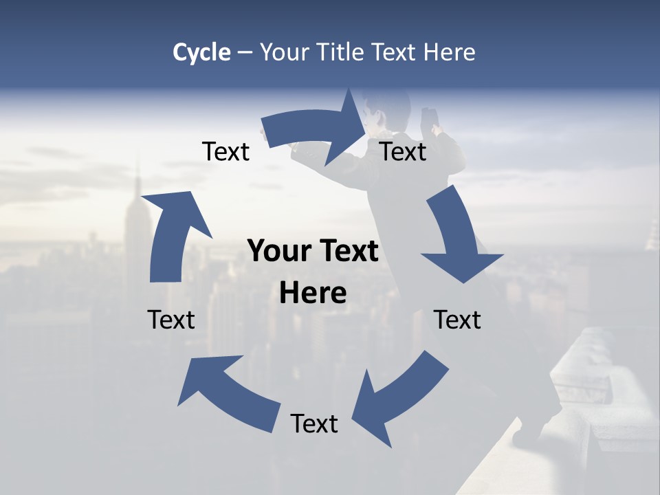 Serenity Urban Down PowerPoint Template