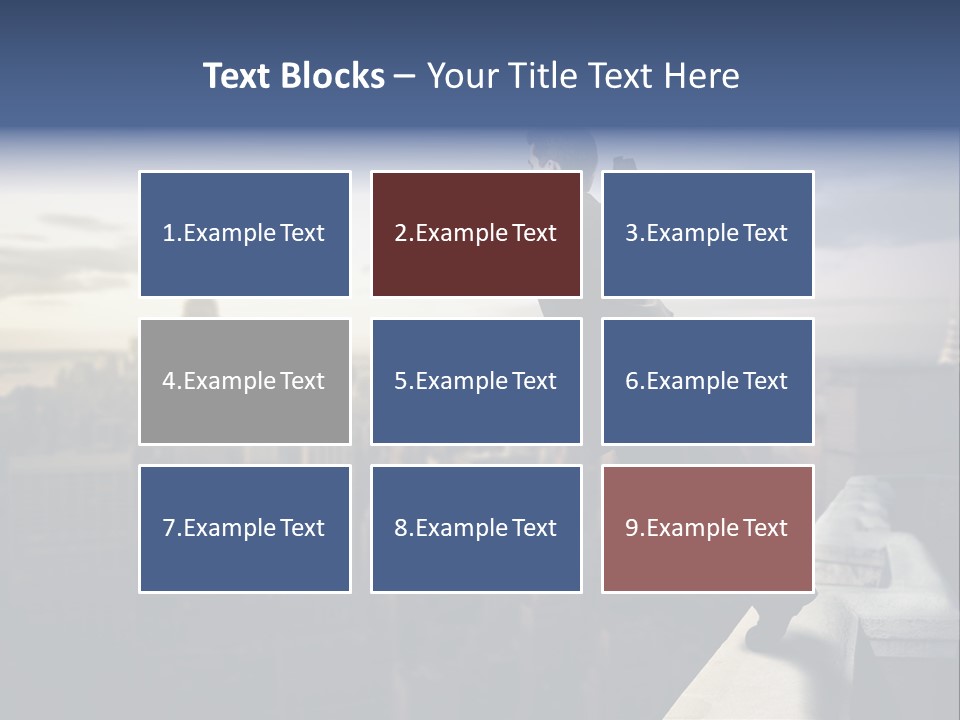 Serenity Urban Down PowerPoint Template