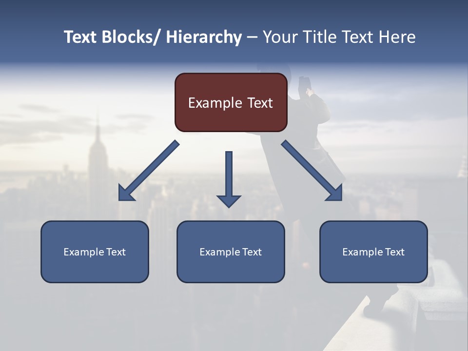 Serenity Urban Down PowerPoint Template