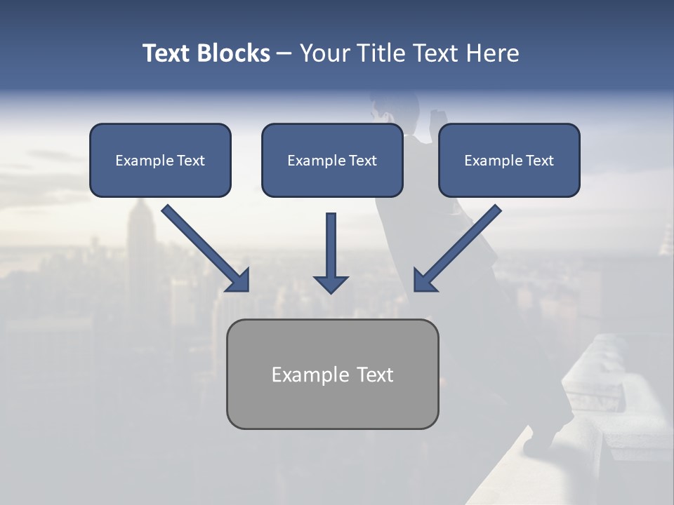 Serenity Urban Down PowerPoint Template