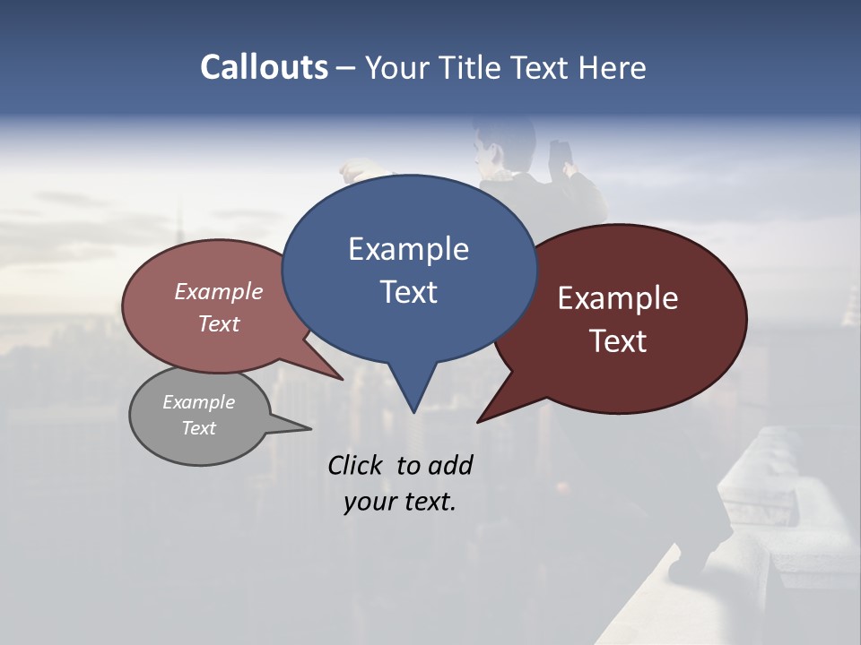 Serenity Urban Down PowerPoint Template