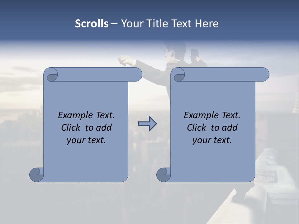 Serenity Urban Down PowerPoint Template