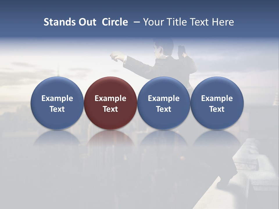 Serenity Urban Down PowerPoint Template