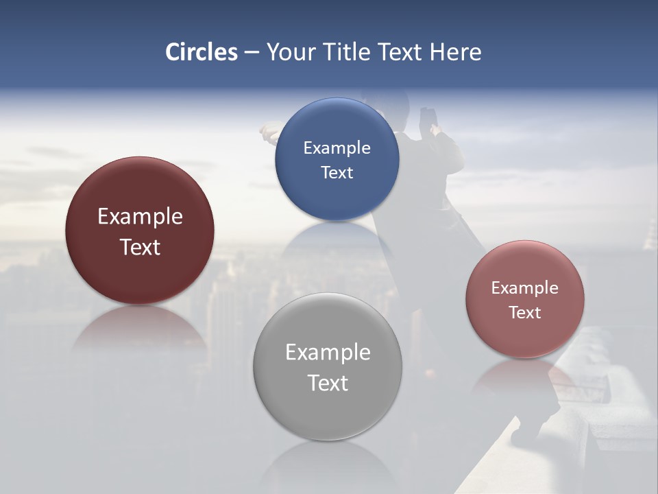 Serenity Urban Down PowerPoint Template