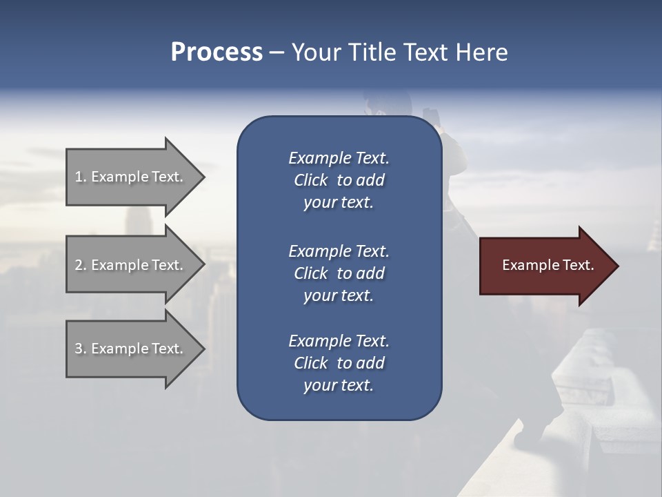 Serenity Urban Down PowerPoint Template