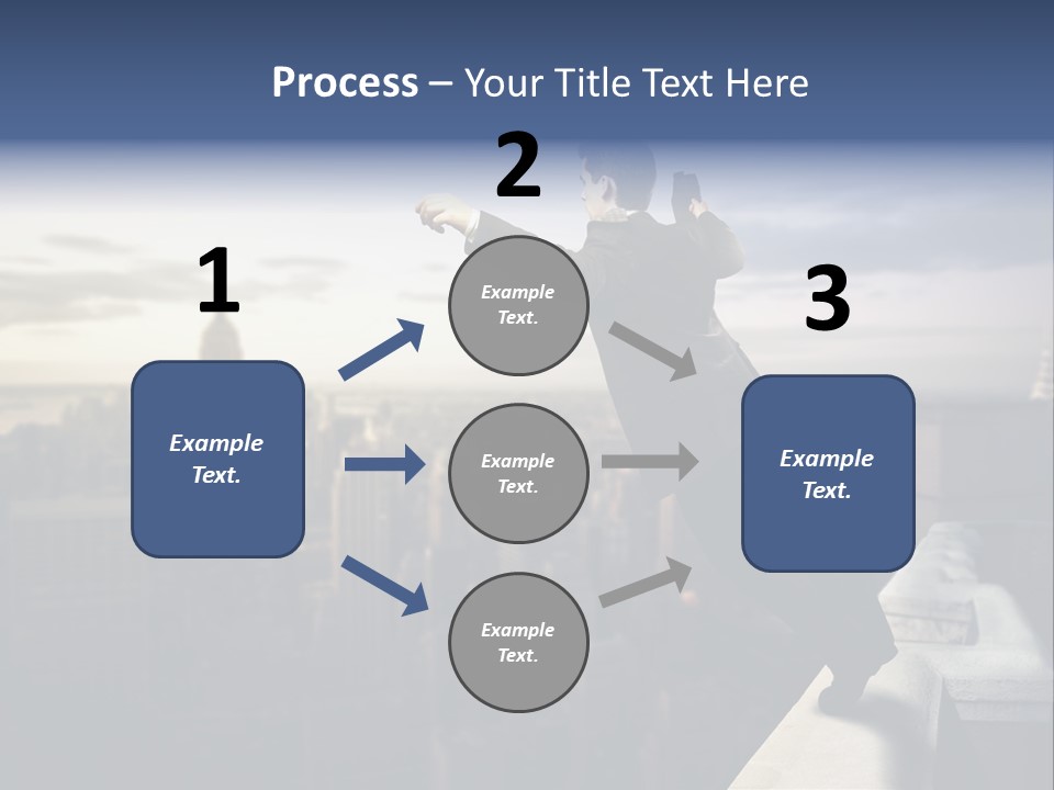 Serenity Urban Down PowerPoint Template