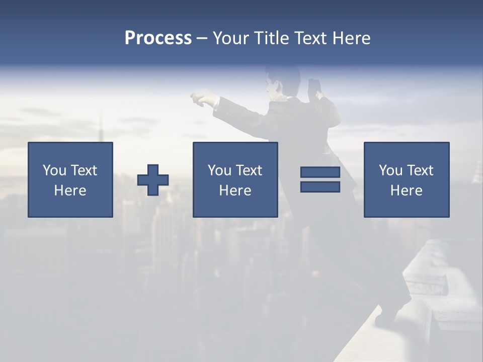 Serenity Urban Down PowerPoint Template