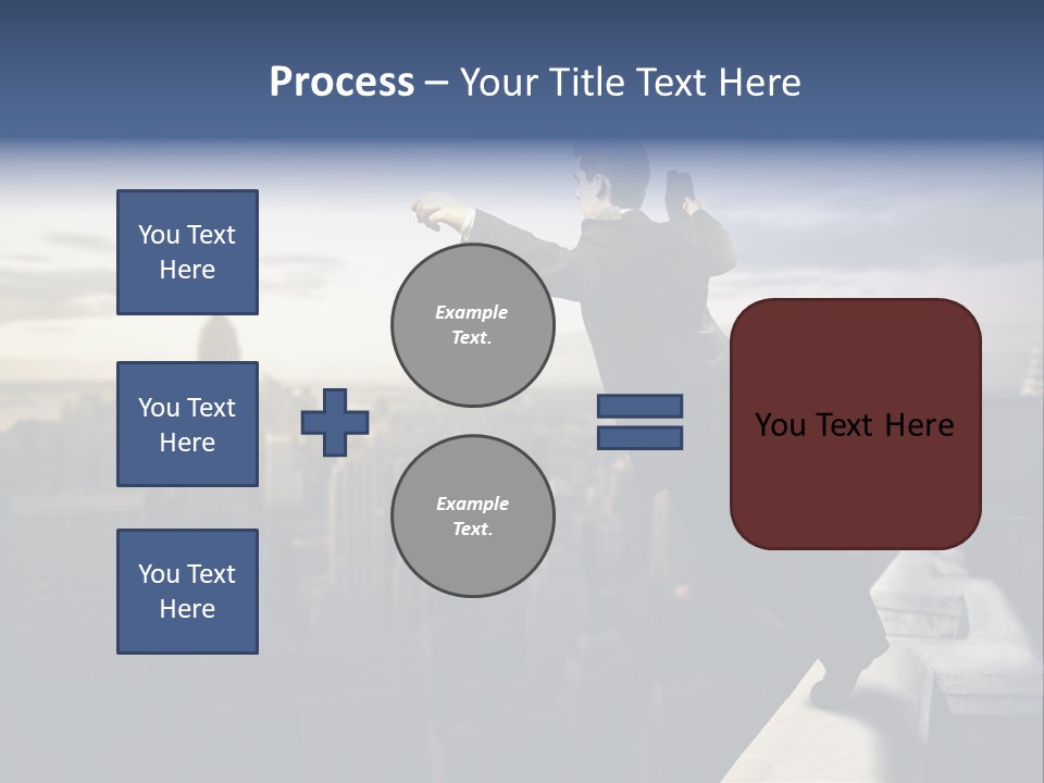 Serenity Urban Down PowerPoint Template