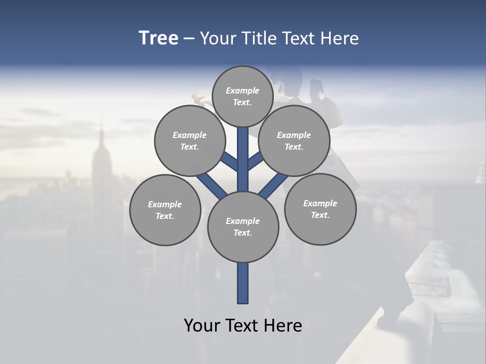 Serenity Urban Down PowerPoint Template