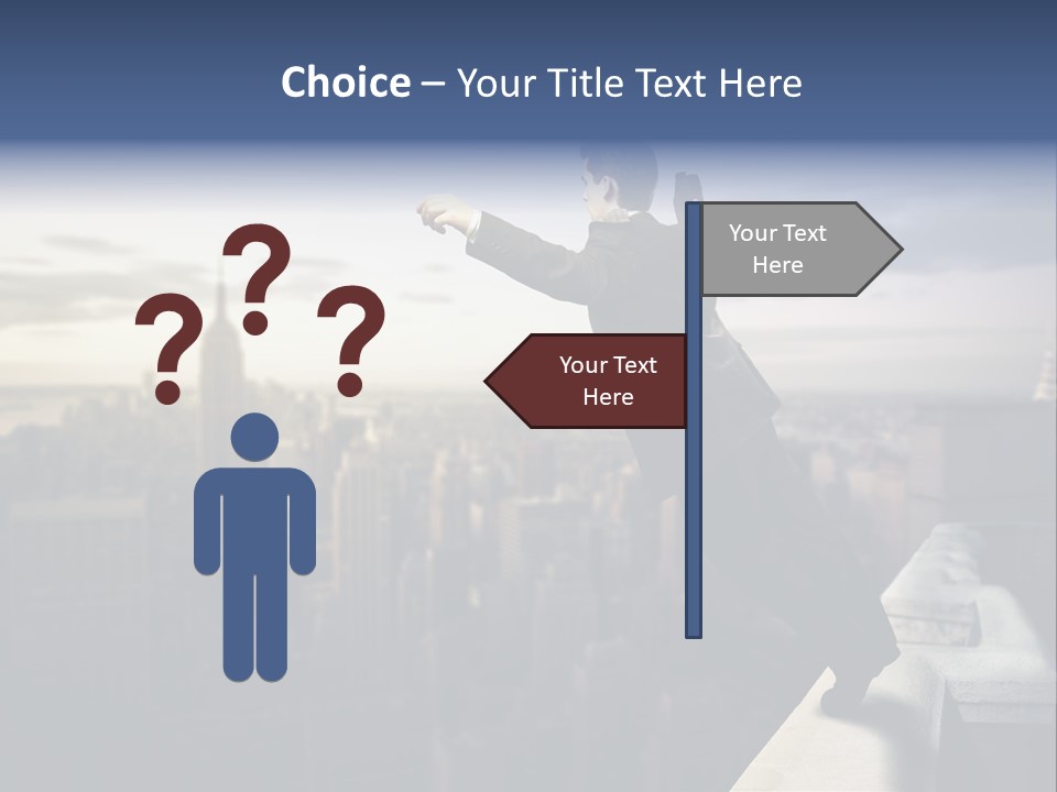 Serenity Urban Down PowerPoint Template