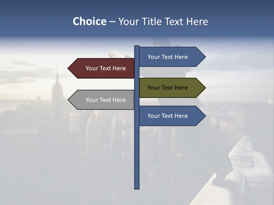 Serenity Urban Down PowerPoint Template
