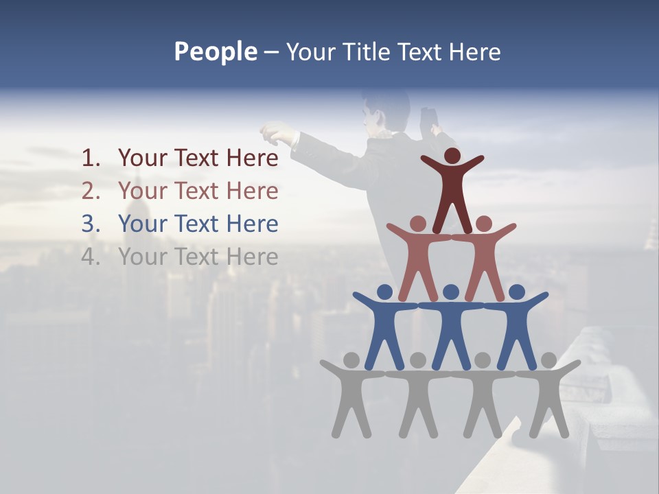 Serenity Urban Down PowerPoint Template