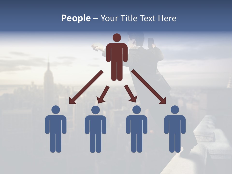 Serenity Urban Down PowerPoint Template