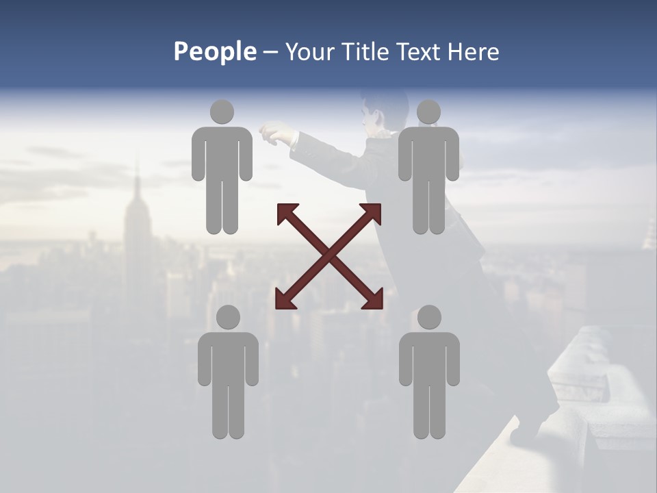 Serenity Urban Down PowerPoint Template