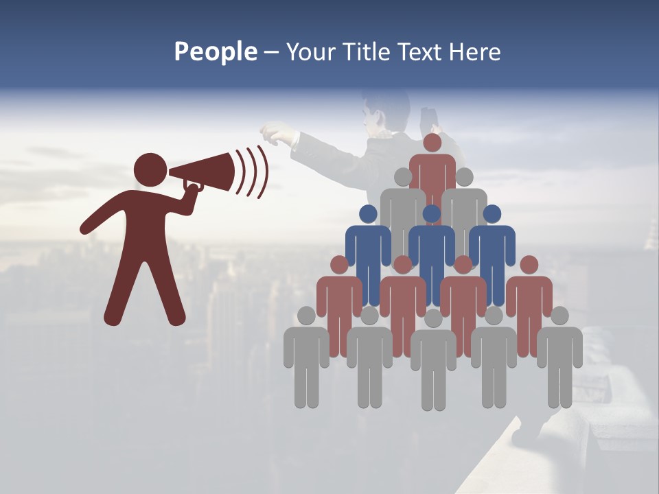 Serenity Urban Down PowerPoint Template