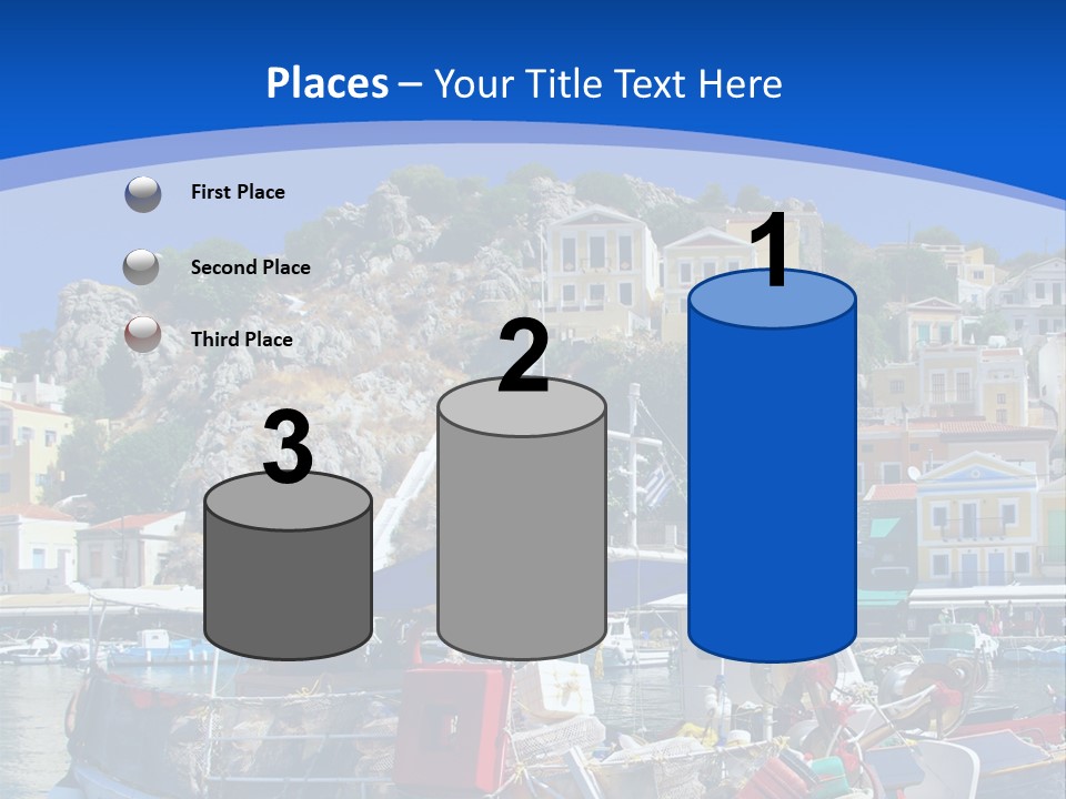 Meeting Horizon Sea PowerPoint Template