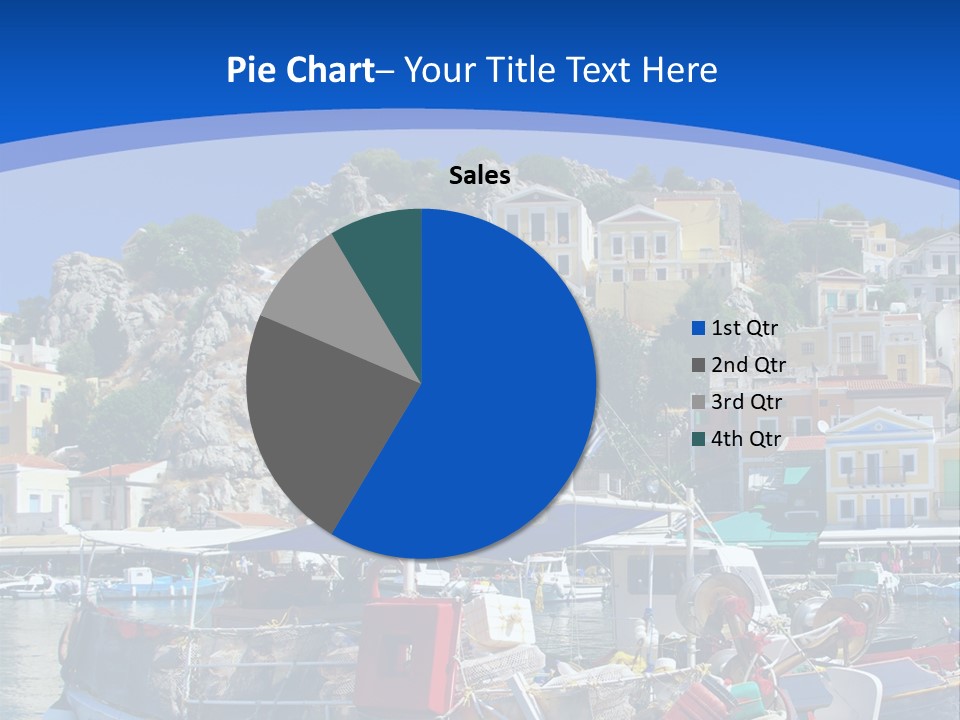 Meeting Horizon Sea PowerPoint Template