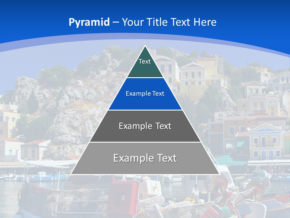 Meeting Horizon Sea PowerPoint Template