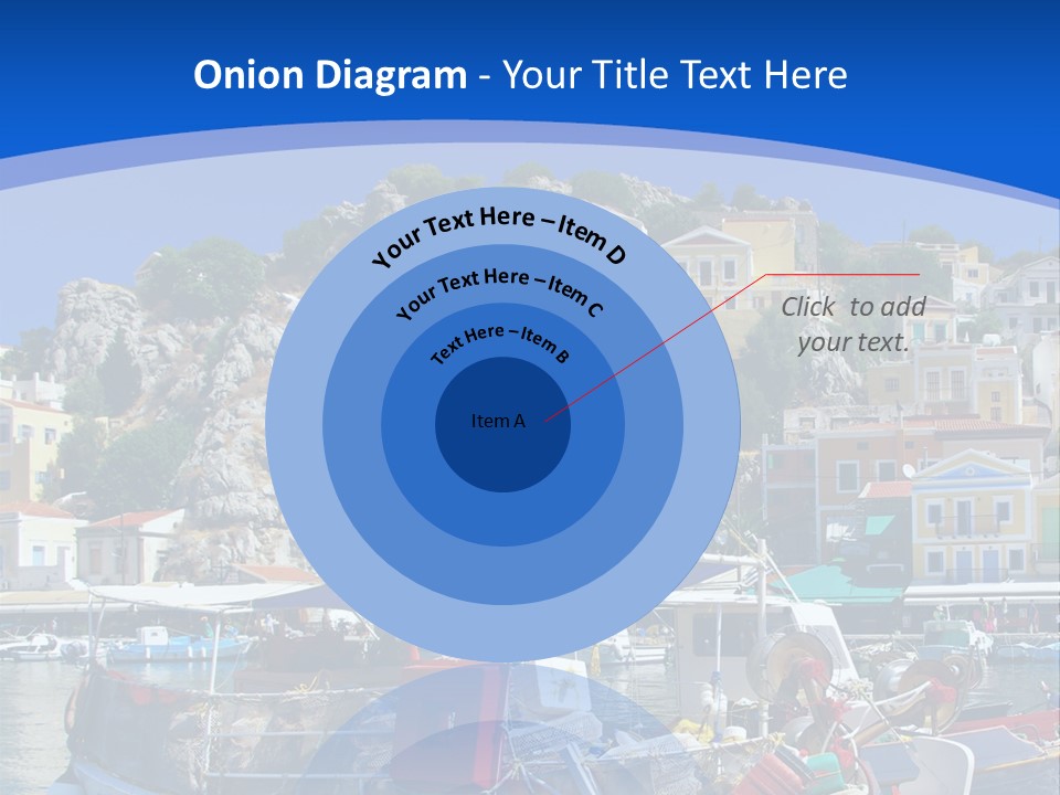 Meeting Horizon Sea PowerPoint Template