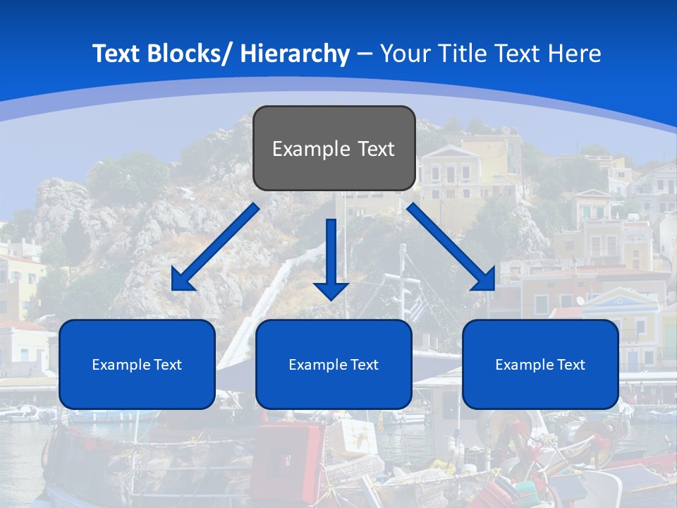 Meeting Horizon Sea PowerPoint Template