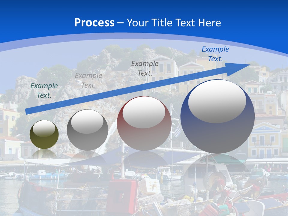 Meeting Horizon Sea PowerPoint Template