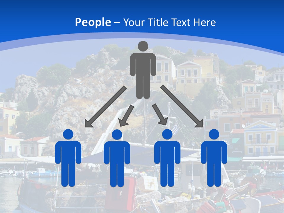 Meeting Horizon Sea PowerPoint Template