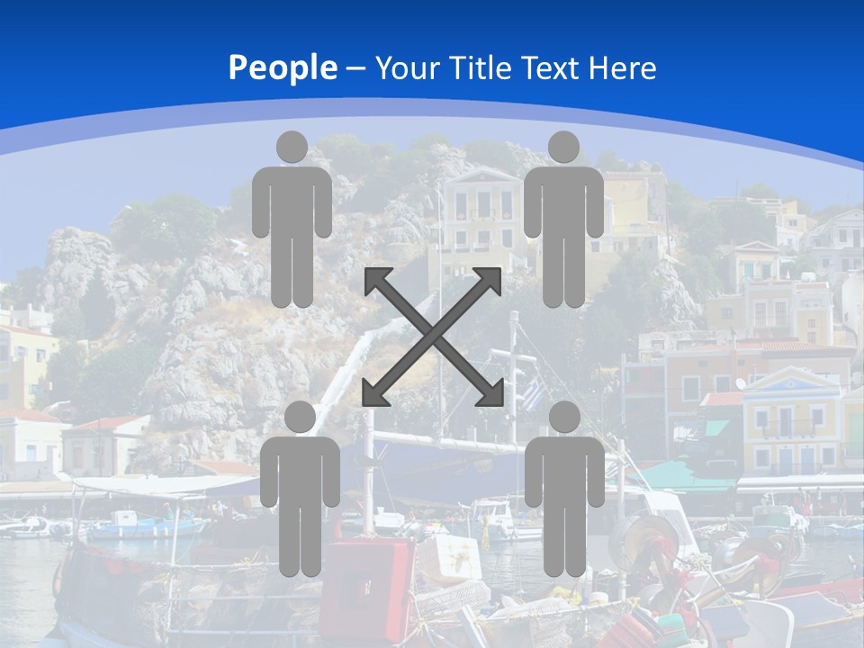 Meeting Horizon Sea PowerPoint Template