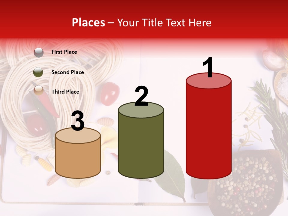 Pesto Cherry Textured PowerPoint Template