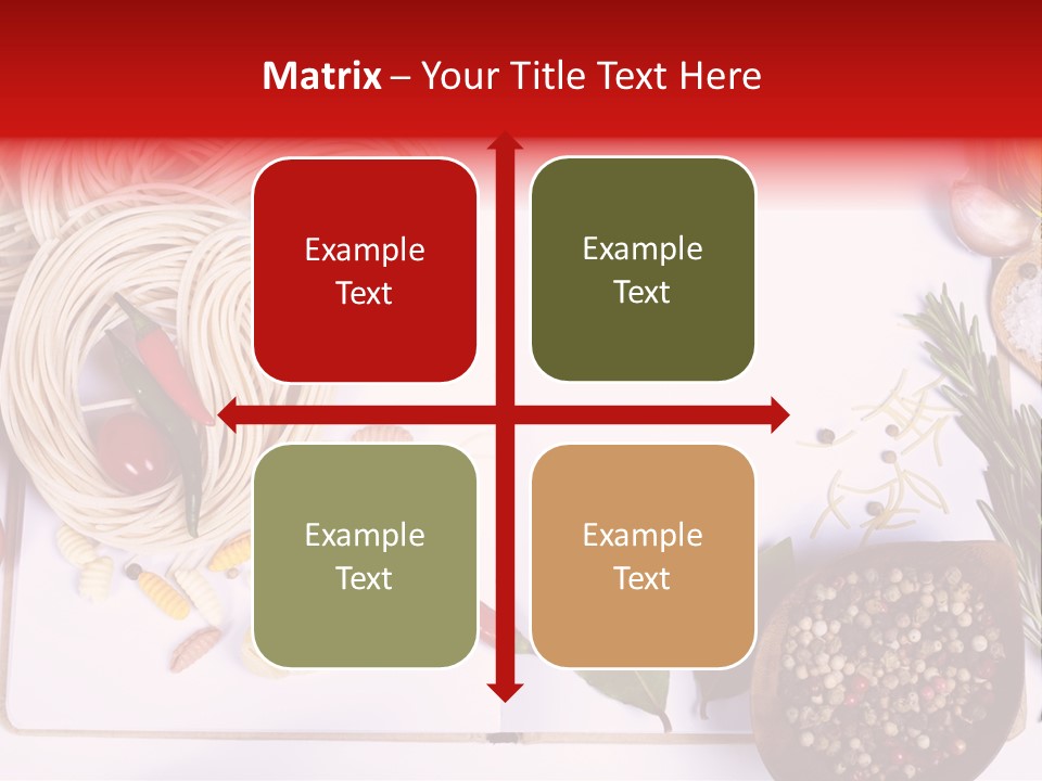 Pesto Cherry Textured PowerPoint Template