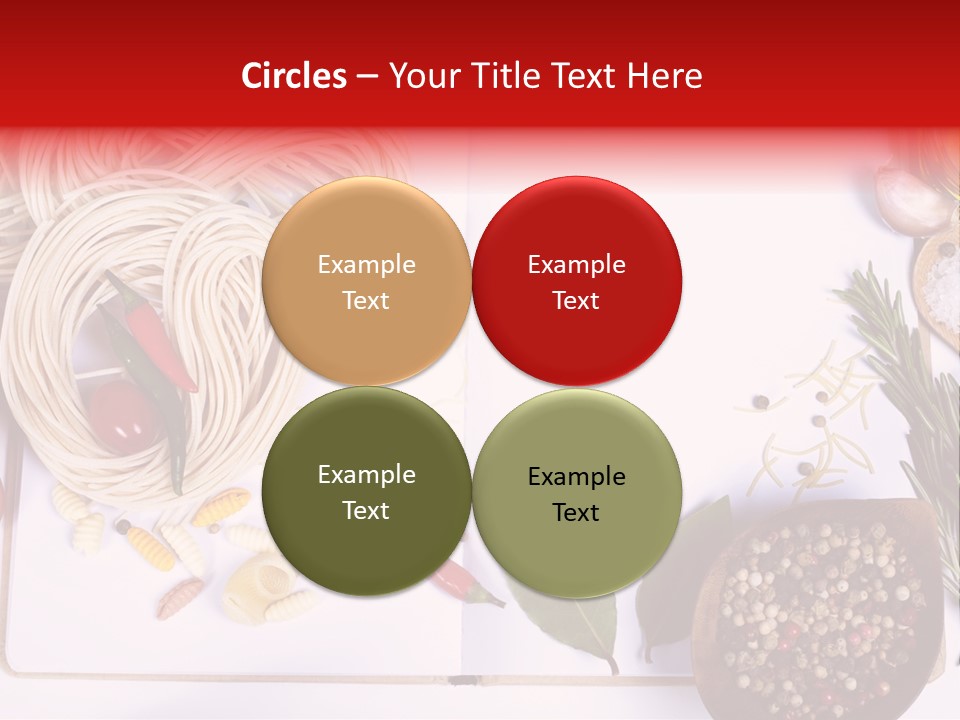 Pesto Cherry Textured PowerPoint Template