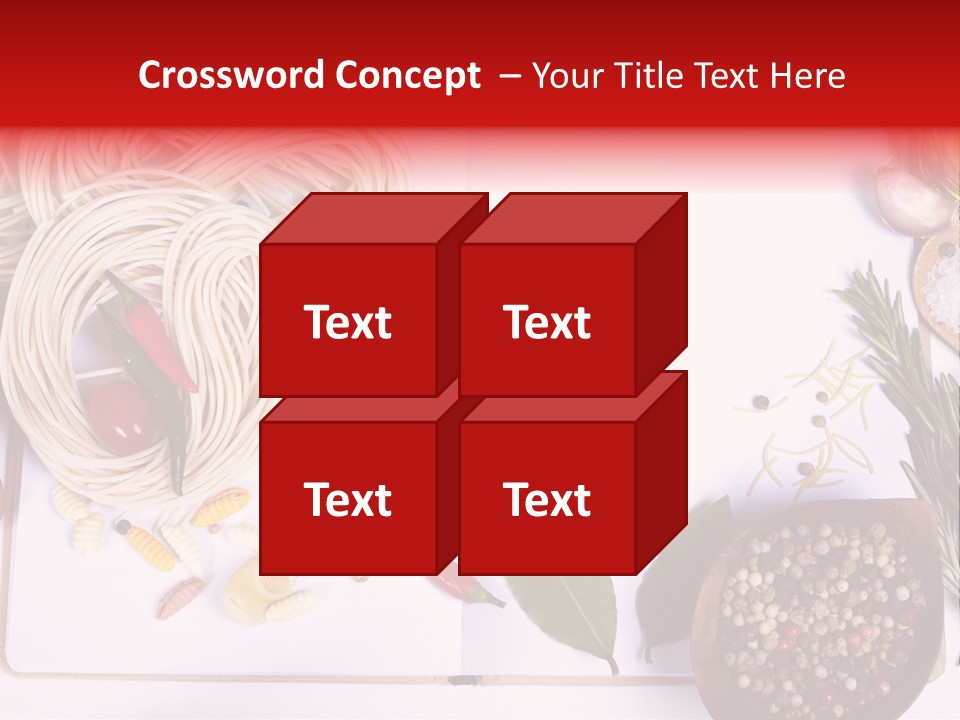 Pesto Cherry Textured PowerPoint Template