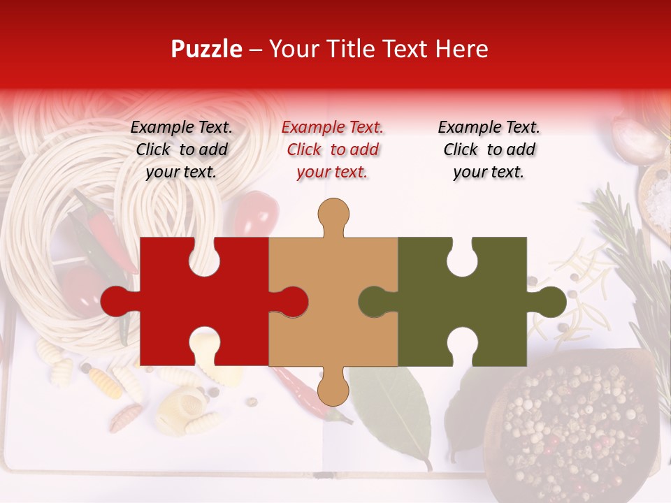 Pesto Cherry Textured PowerPoint Template