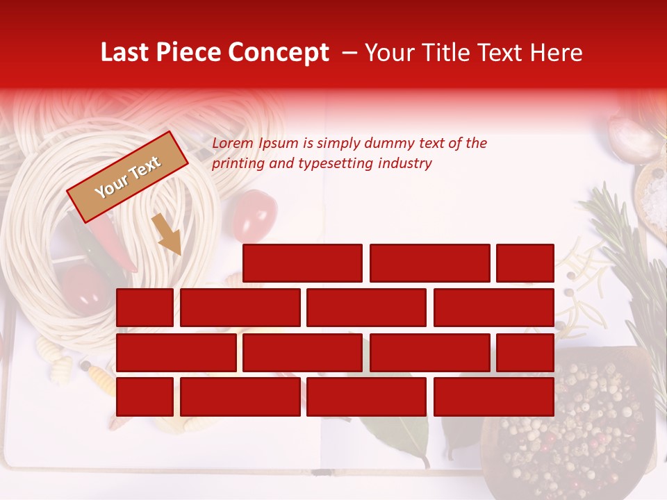 Pesto Cherry Textured PowerPoint Template