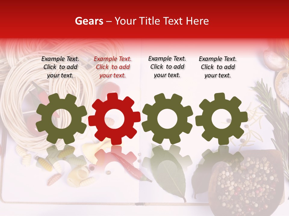 Pesto Cherry Textured PowerPoint Template