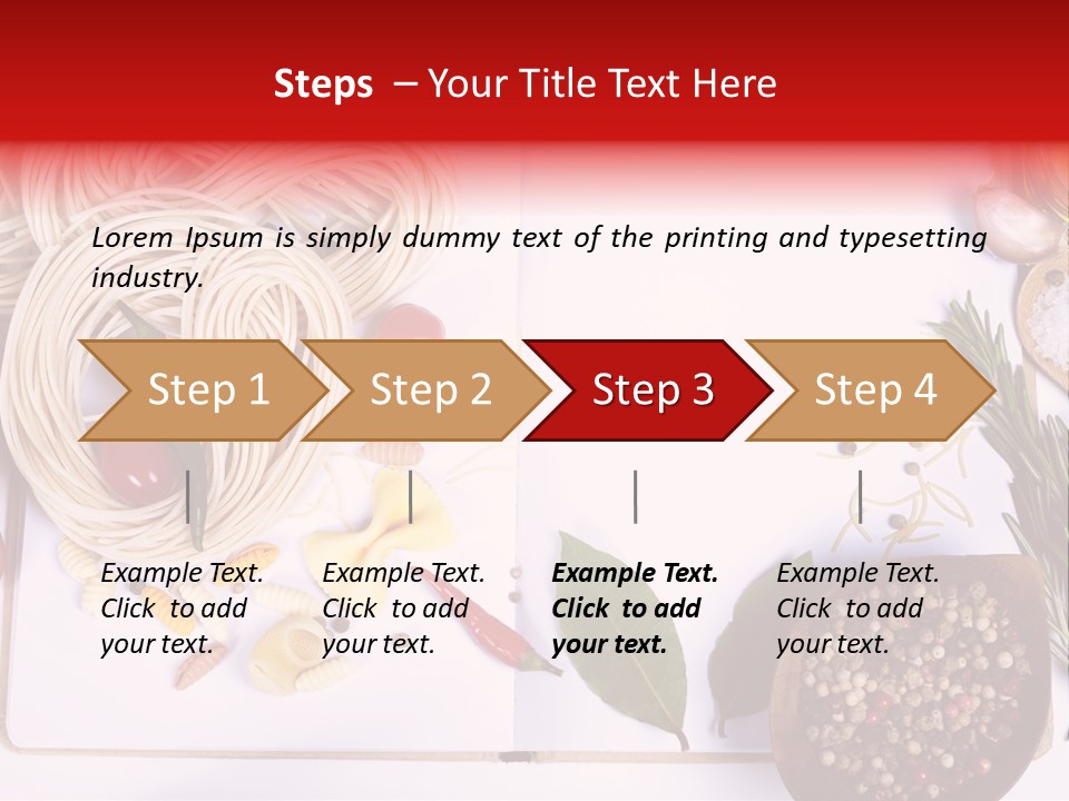 Pesto Cherry Textured PowerPoint Template