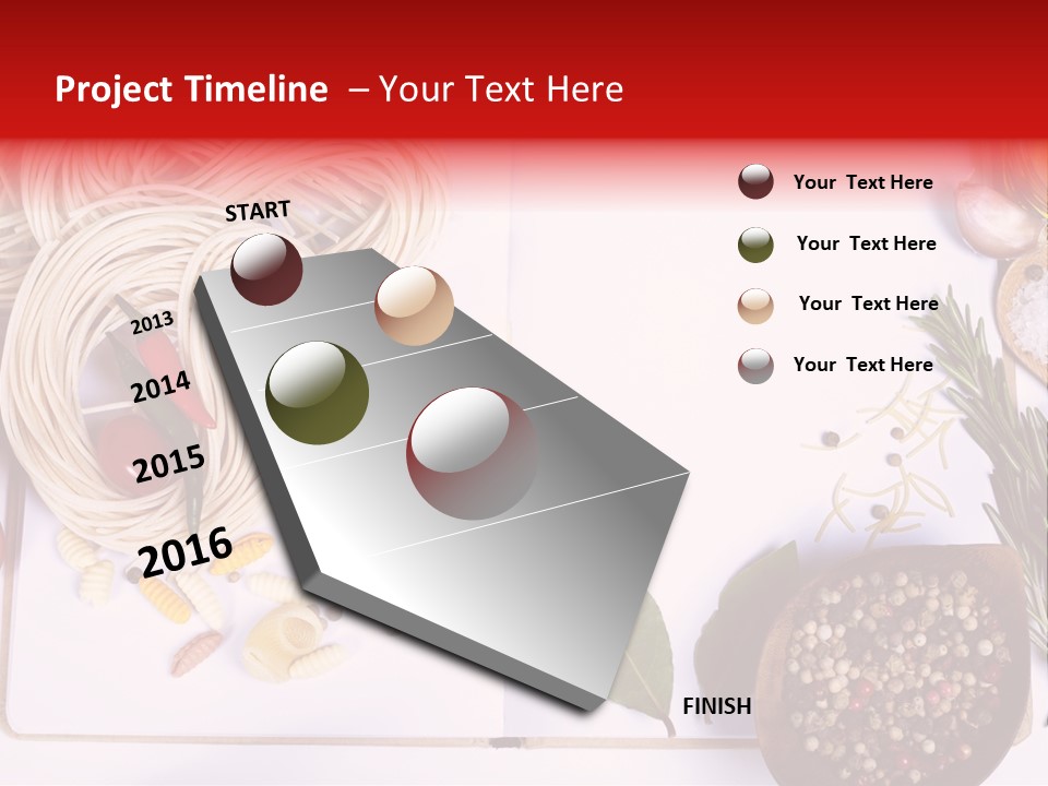 Pesto Cherry Textured PowerPoint Template