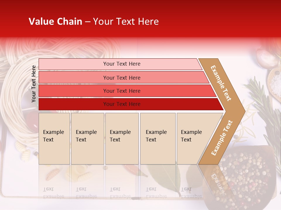 Pesto Cherry Textured PowerPoint Template
