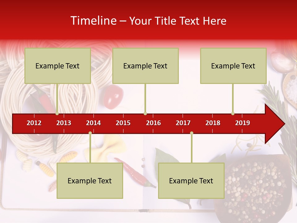 Pesto Cherry Textured PowerPoint Template
