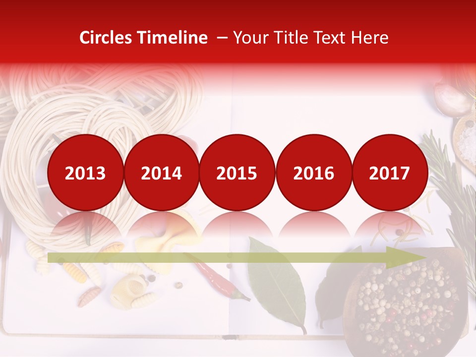 Pesto Cherry Textured PowerPoint Template