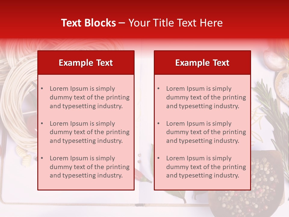 Pesto Cherry Textured PowerPoint Template