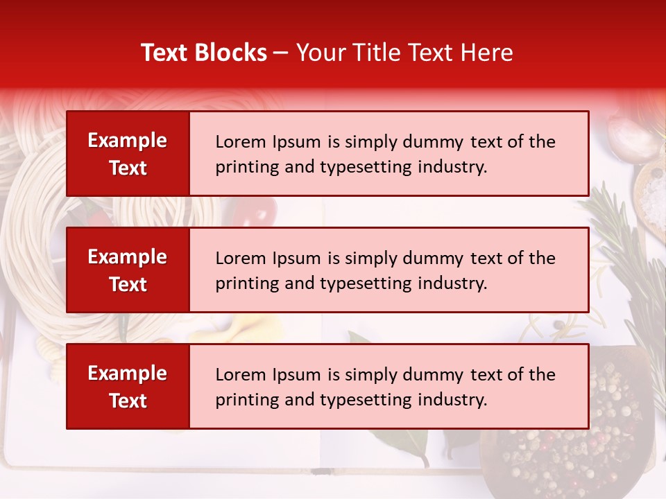 Pesto Cherry Textured PowerPoint Template