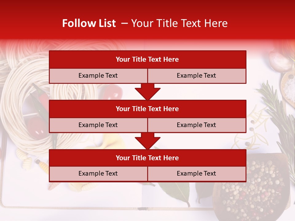 Pesto Cherry Textured PowerPoint Template