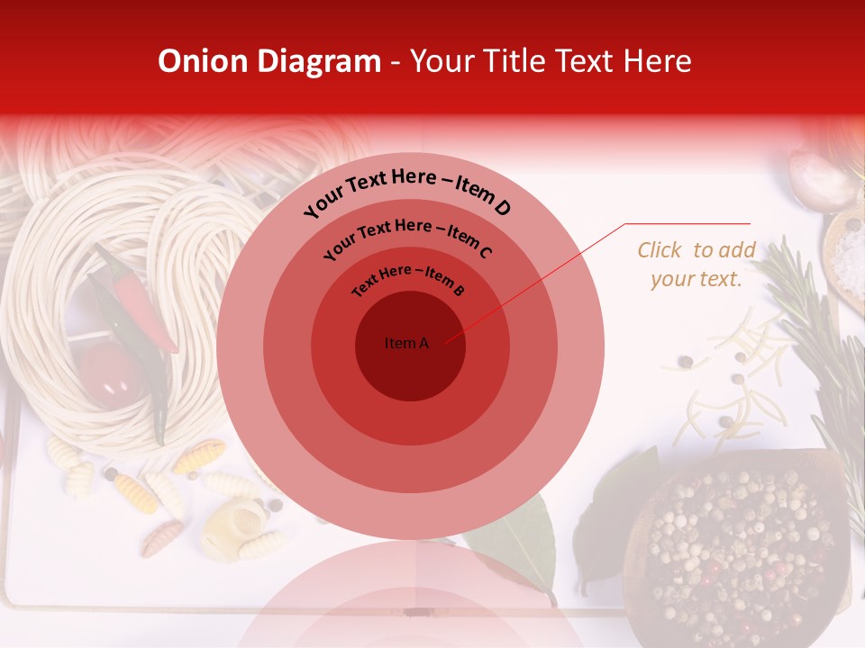 Pesto Cherry Textured PowerPoint Template