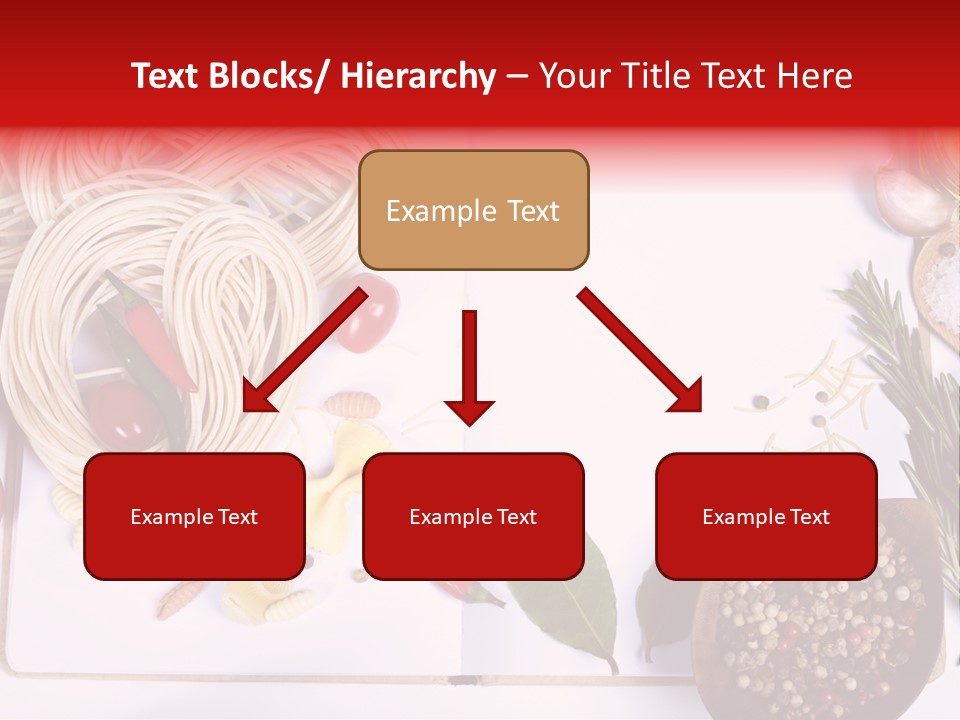 Pesto Cherry Textured PowerPoint Template