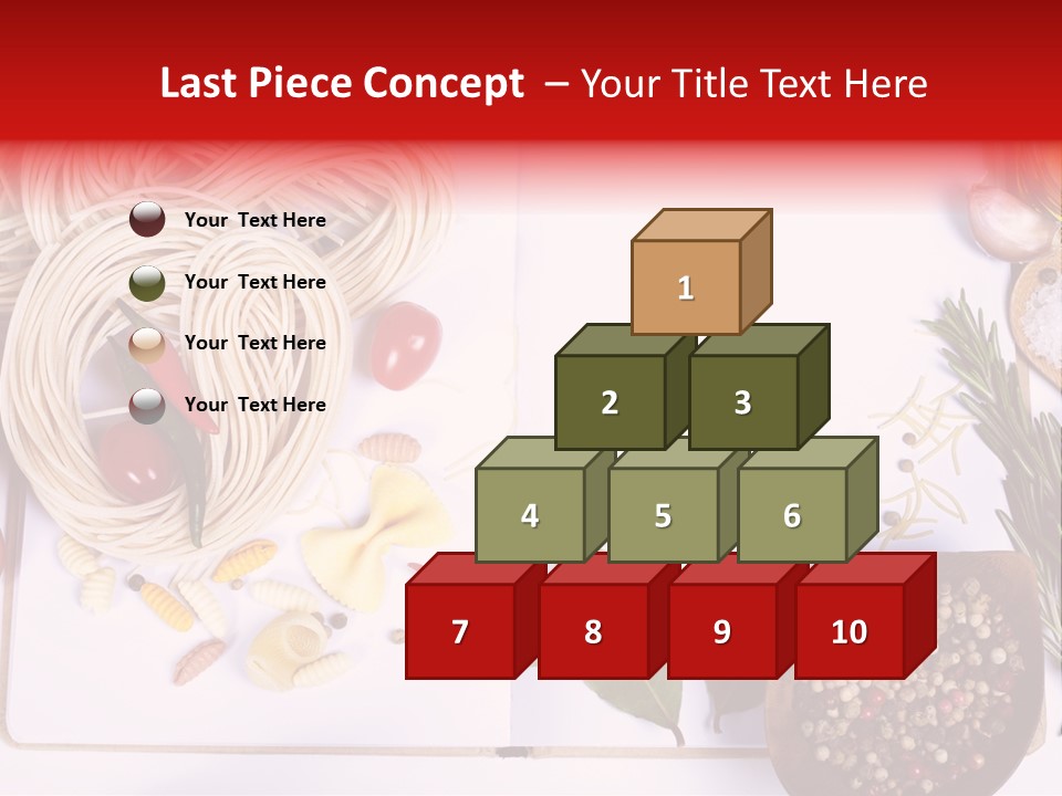 Pesto Cherry Textured PowerPoint Template
