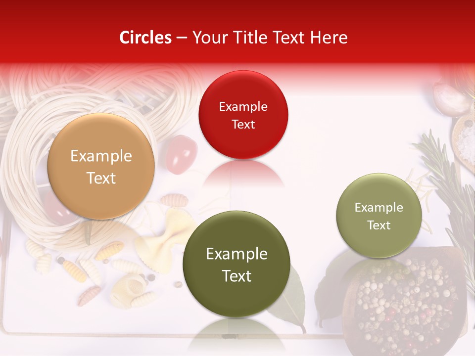 Pesto Cherry Textured PowerPoint Template