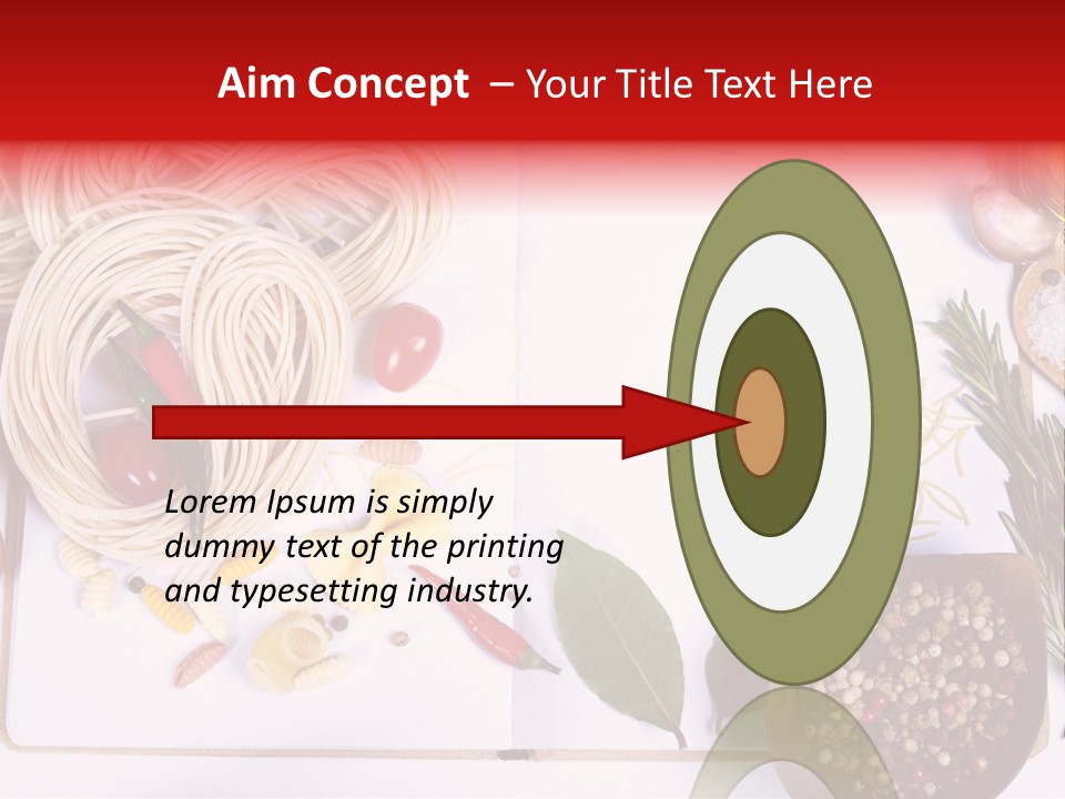 Pesto Cherry Textured PowerPoint Template