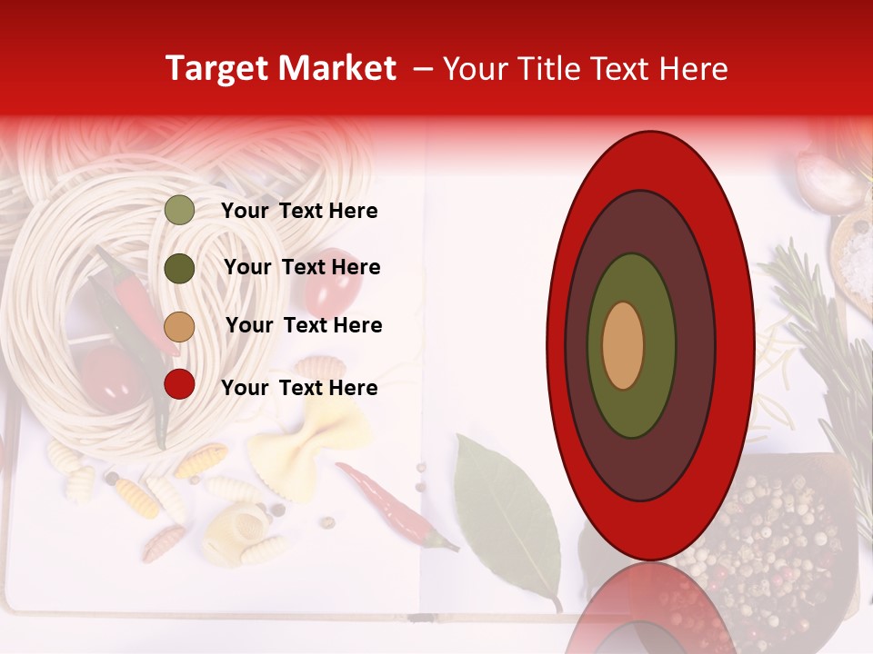 Pesto Cherry Textured PowerPoint Template