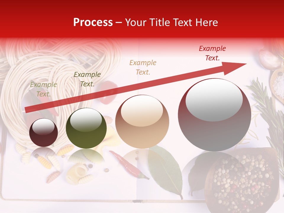 Pesto Cherry Textured PowerPoint Template