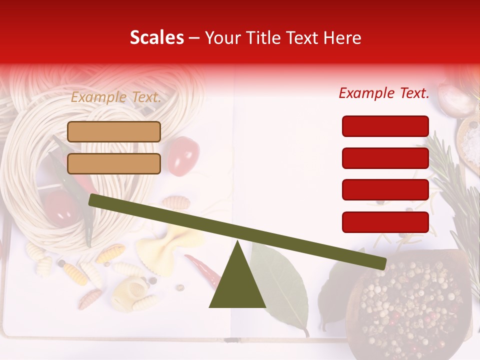 Pesto Cherry Textured PowerPoint Template